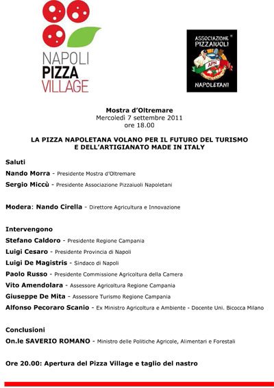 Convegno_7 sett Pizza Village