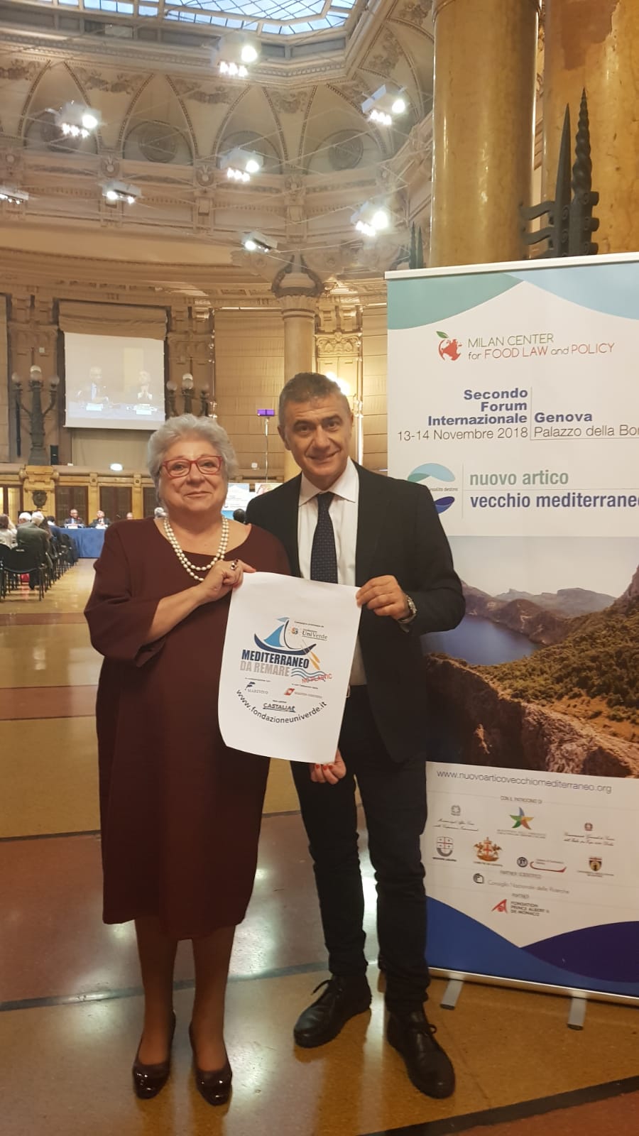 Alfonso Pecoraro Scanio e Livia Pomodoro Alfonso Pecoraro Scanio e Livia Pomodoro