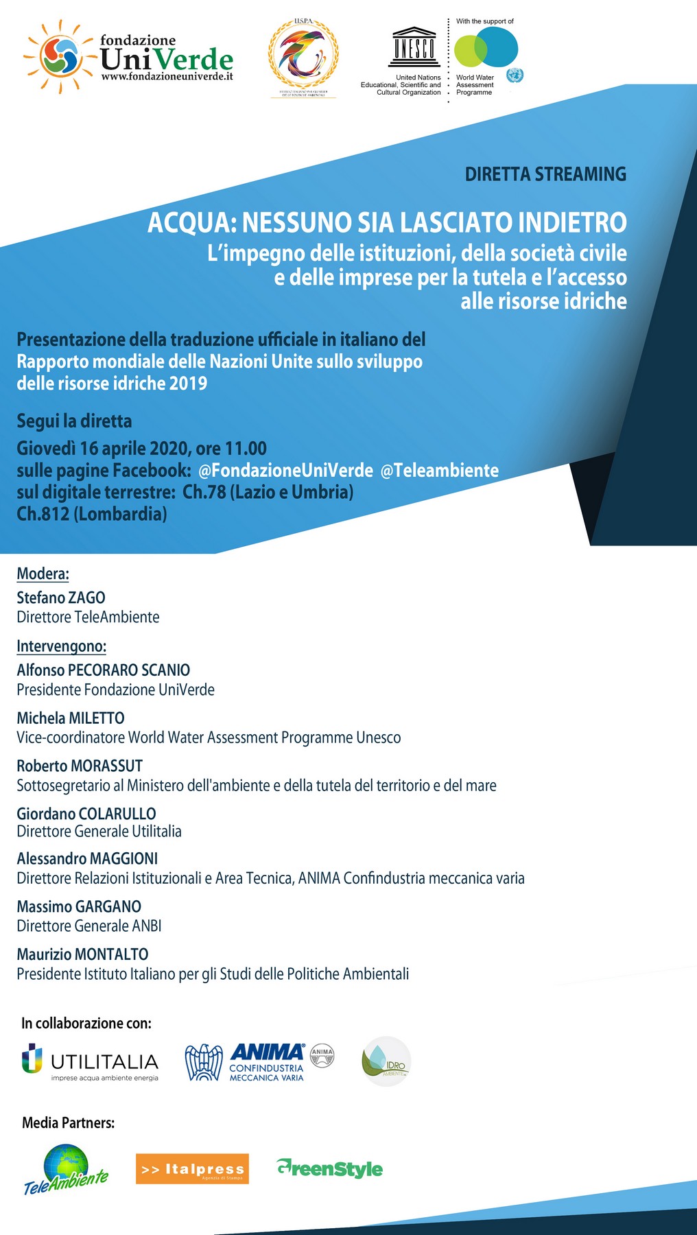Locandina 16 aprile 2020 Locandina 16 aprile 2020